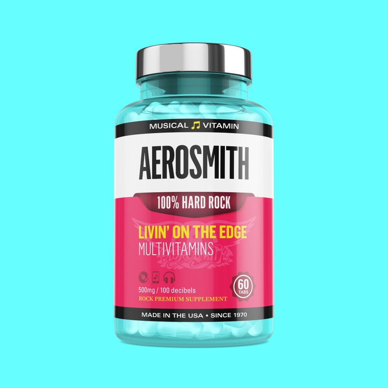 MUSICAL VITAMIN SERIES - AEROSMITH
