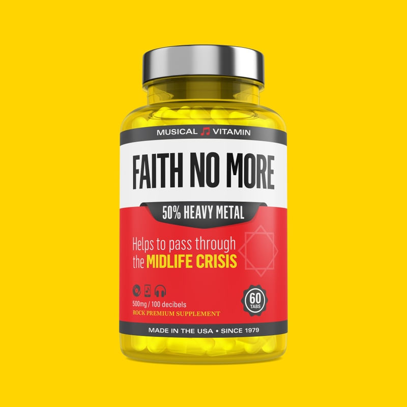 MUSICAL VITAMIN SERIES - FAITH NO MORE