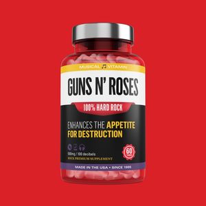 MUSICAL VITAMIN SERIES - GUNS AND ROSES