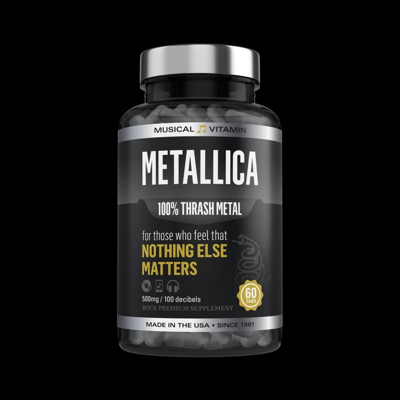 MUSICAL VITAMIN SERIES - METALLICA