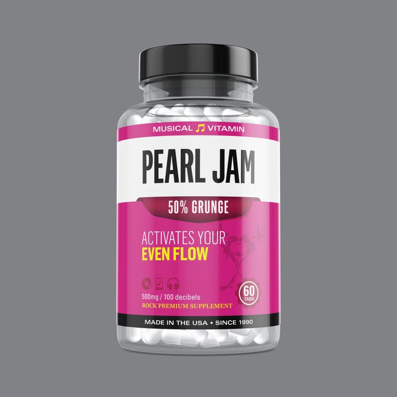 MUSICAL VITAMIN SERIES - PEARL JAM