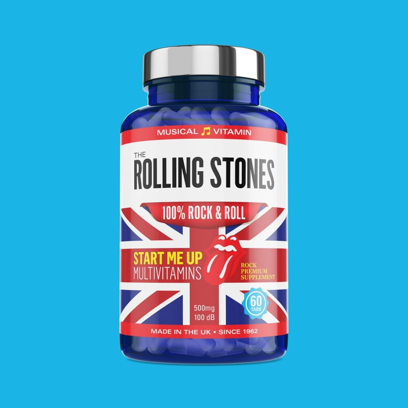 MUSICAL VITAMIN SERIES - THE ROLLING STONES
