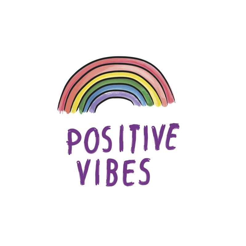 POSITIVE VIBE RAINBOW
