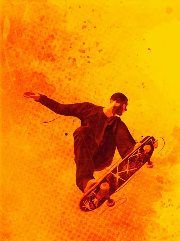 HEAT OF SKATEBOARD