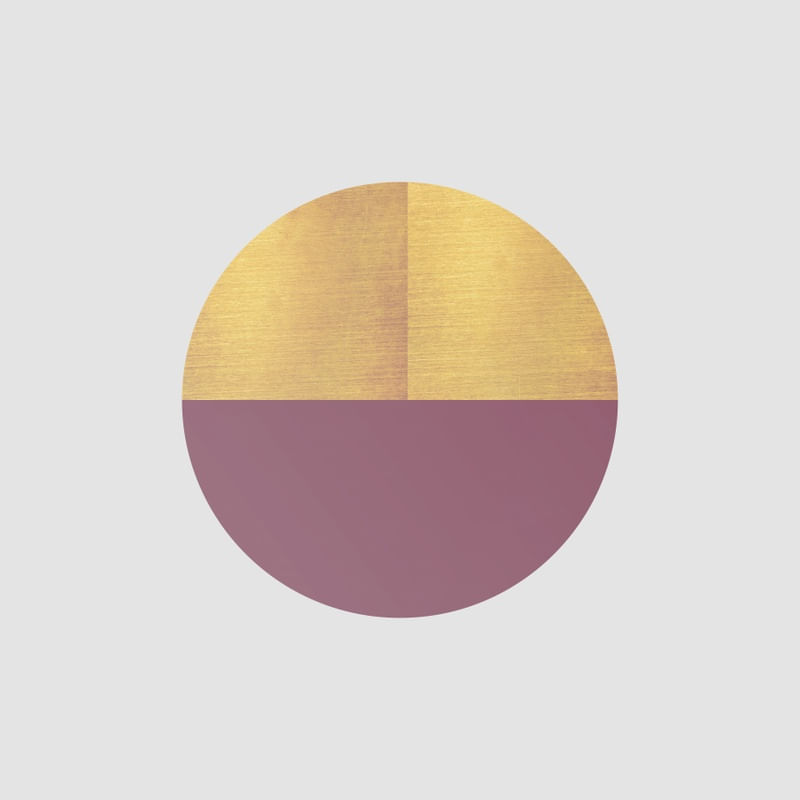 BLACK AND GOLD CIRCLE 13 SQ