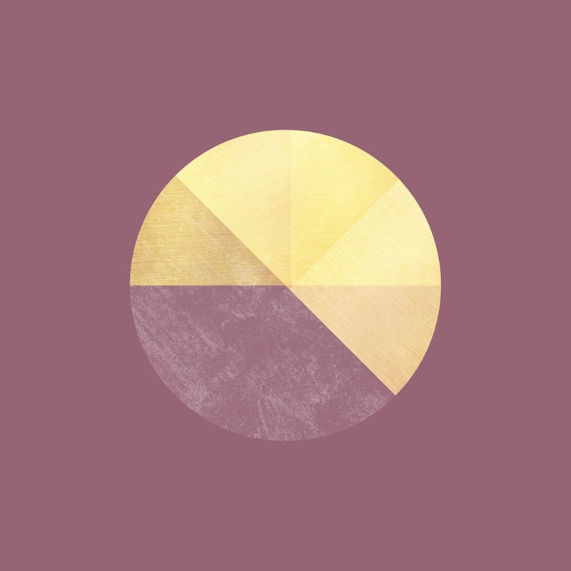 BLACK AND GOLD CIRCLE 18 SQ