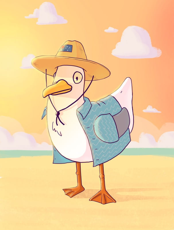 AUSTRALIAN SEAGULL