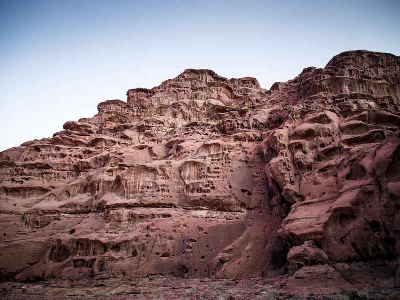 PINK WALL WADI RUM