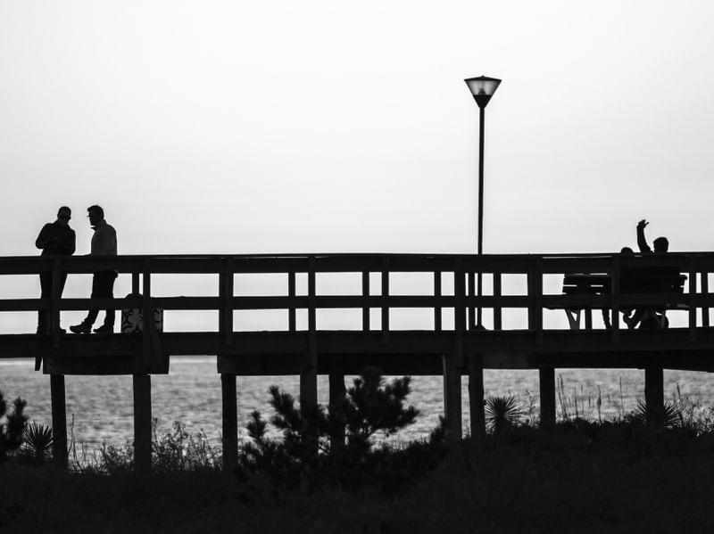 DECK SILHUETA MAR