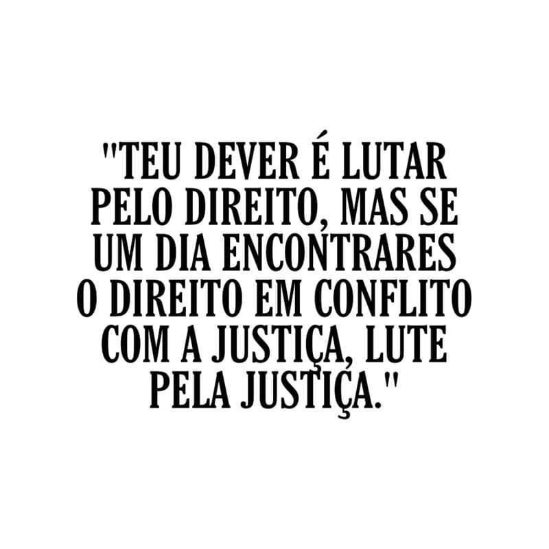 TEU DEVER É...