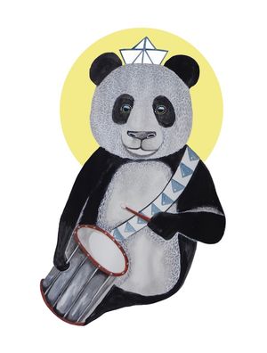 O PANDA E O TAMBOR