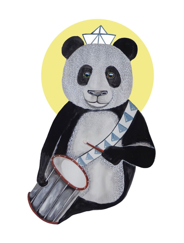 O PANDA E O TAMBOR