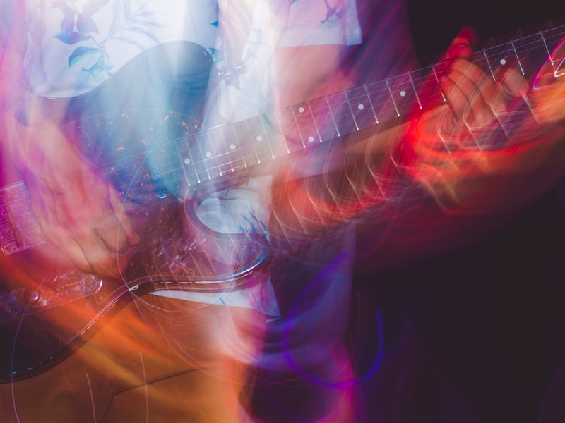 GUITARRA DE NEON