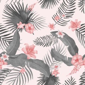 FLORES, FOLHAS E SAMAMBAIA