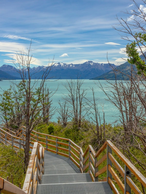 PASSARELA NO PERITO MORENO