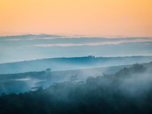 NÉVOA AO AMANHECER