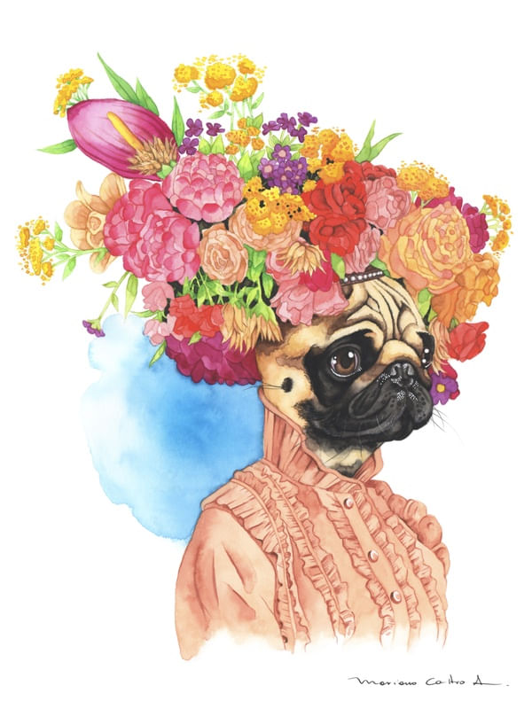 PUG FLORES