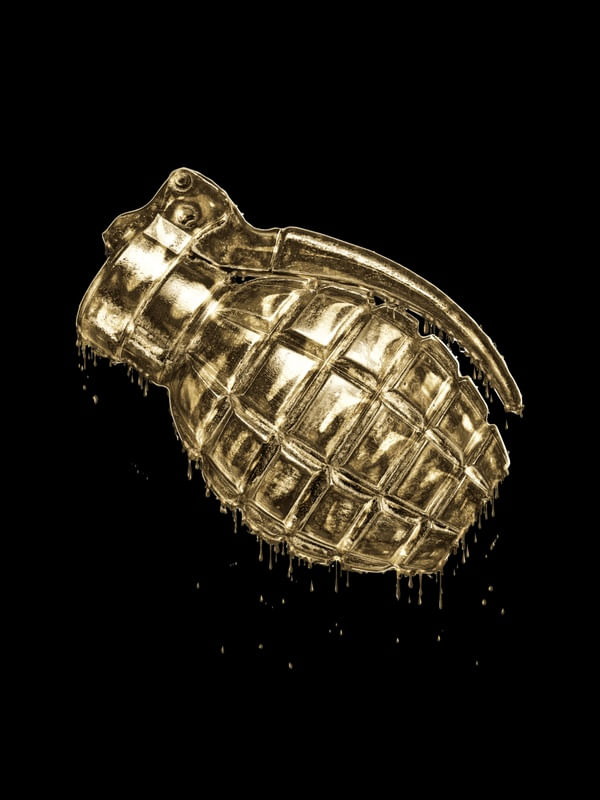 GRANADA DOURADA (MADE OF GOLD)