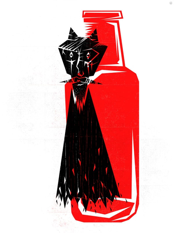 DEMÔNIO DA GARRAFA - NORDESTE ILUSTRADO