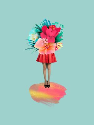 THE FLORAL GIRL