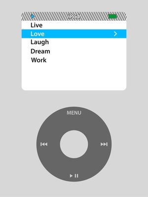 LOVE IPOD