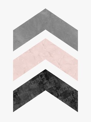 CHEVRON CINZA E ROSA