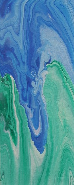ÁGATA AZUL E VERDE - 1 - COM TEXTURA