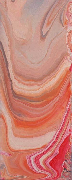 ÁGATA LARANJA E VERMELHA - COM TEXTURA