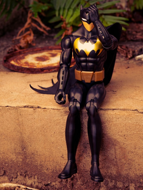 BATMAN PREOCUPADO