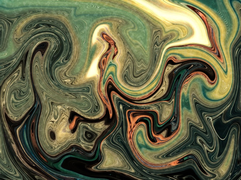ABSTRACT MARBLE PAINTING VI