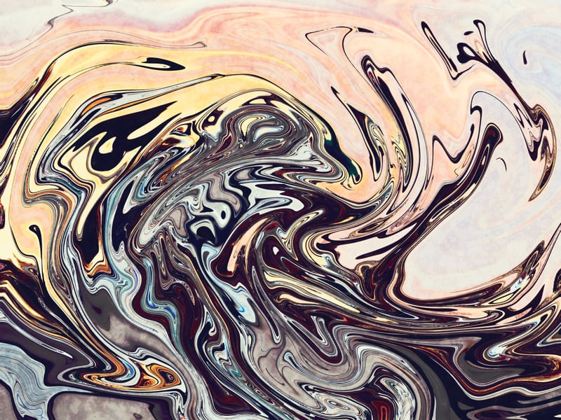 ABSTRACT MARBLE PAINTING VII