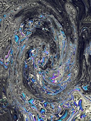 ABSTRACT MARBLE PAINTING XI