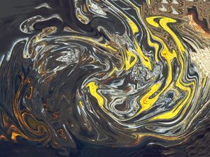 ABSTRACT MARBLE PAINTING XIII