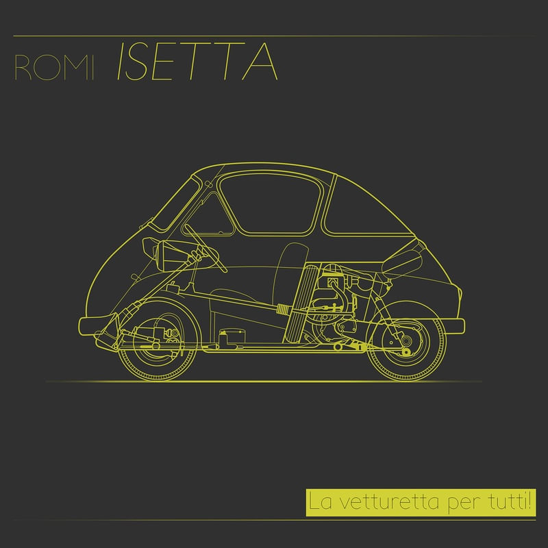 ROMI ISETTA CINZA