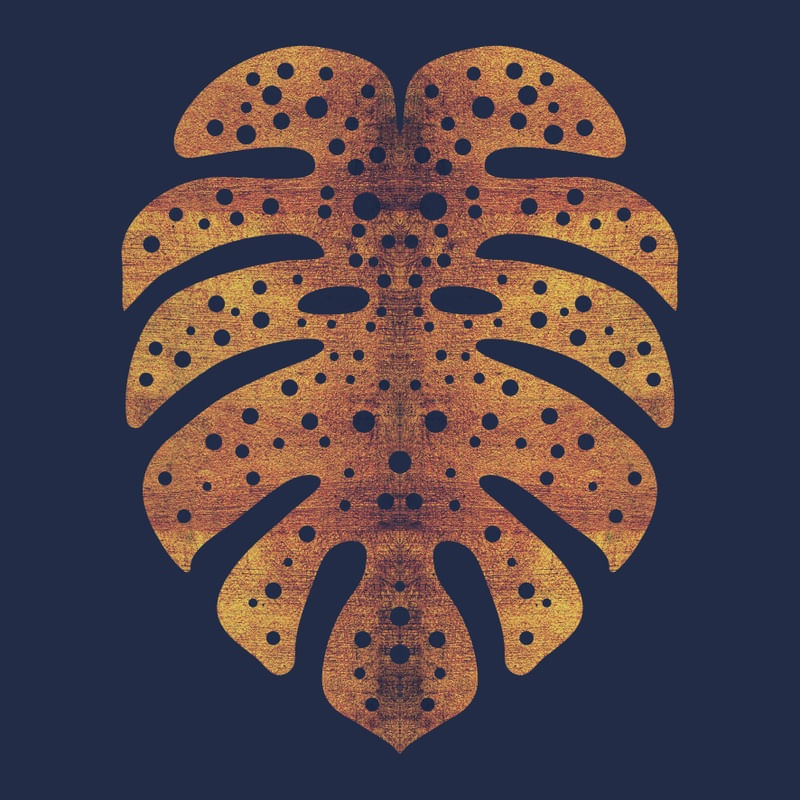 MONSTERA GOLD 010 SQ