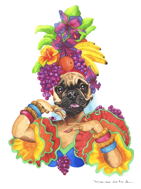 FRENCHIE CARMEN MIRANDA