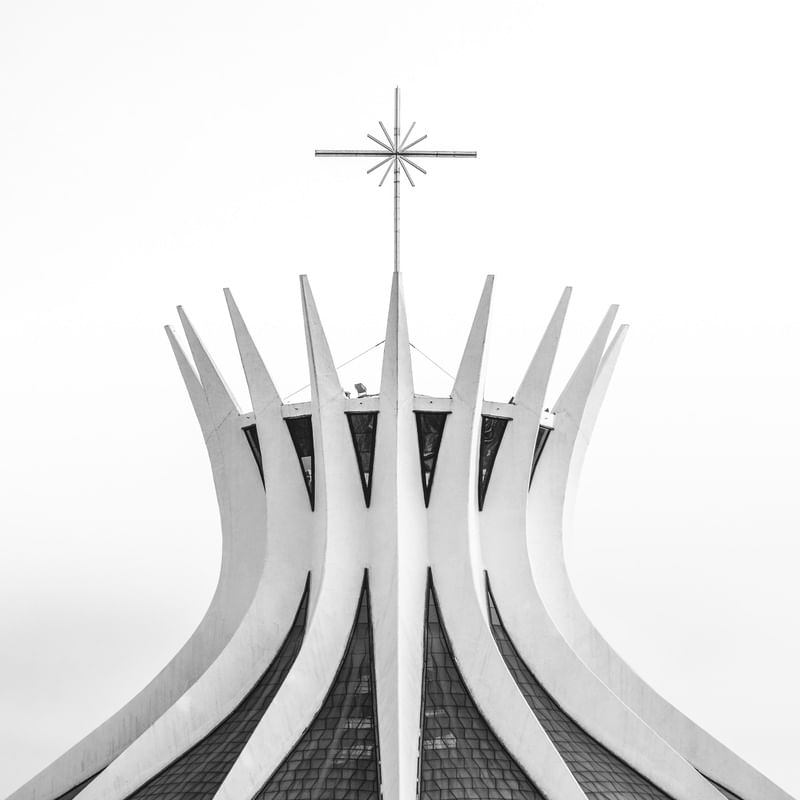 BRASÍLIA CATEDRAL P&B 01