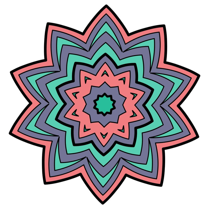 MANDALA DA AMIZADE VERDADEIRA