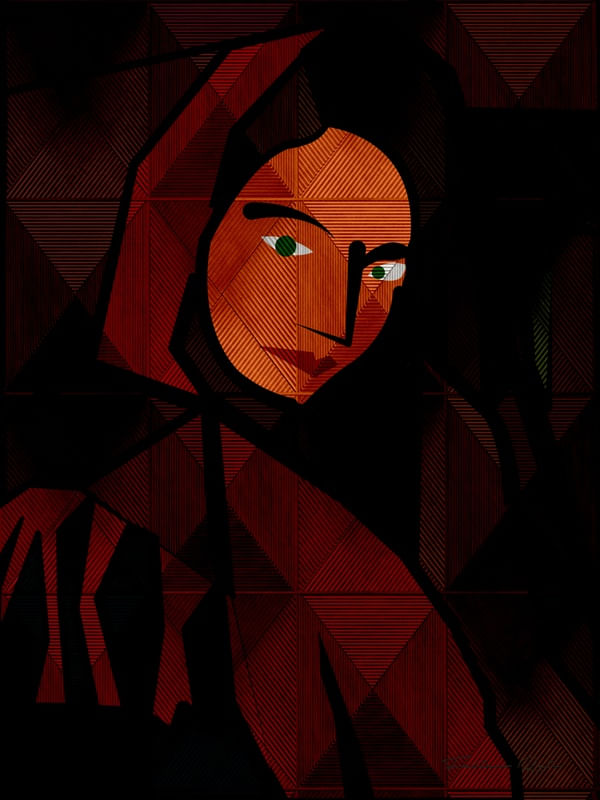 A MULHER DE VERMELHO