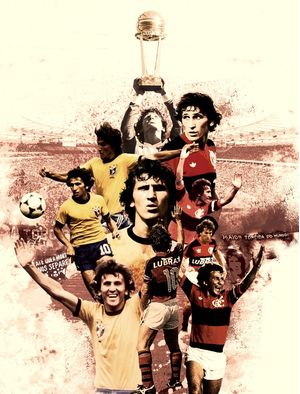 ZICO 10 FLAMENGO
