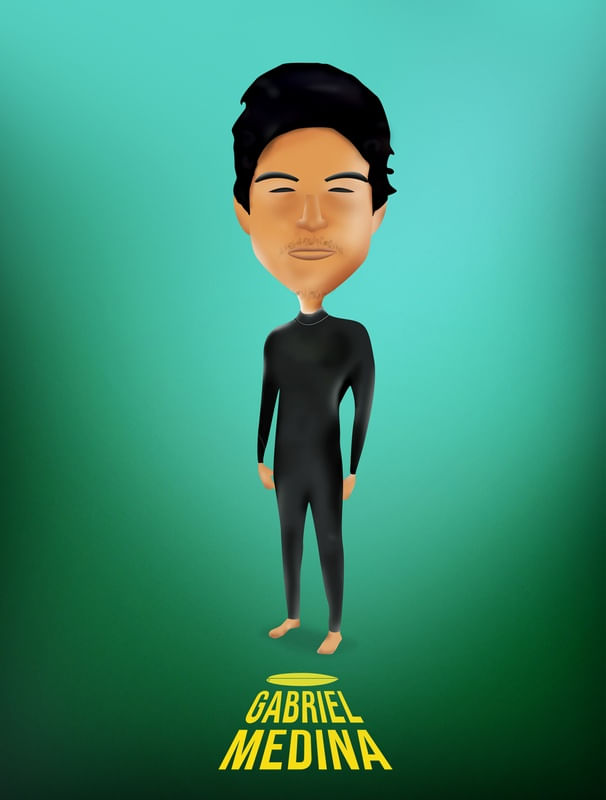 GABRIEL MEDINA SURF