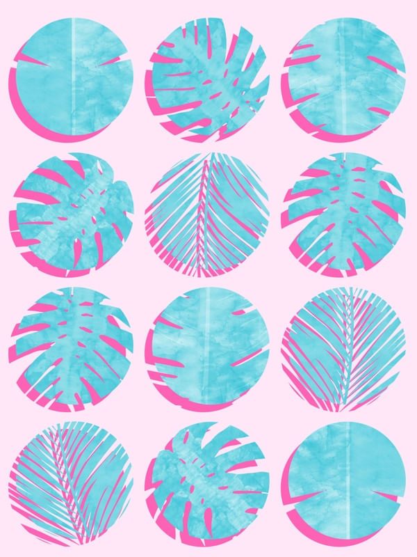 COMPOSIÇÃO TROPICAL VIBRANTE II