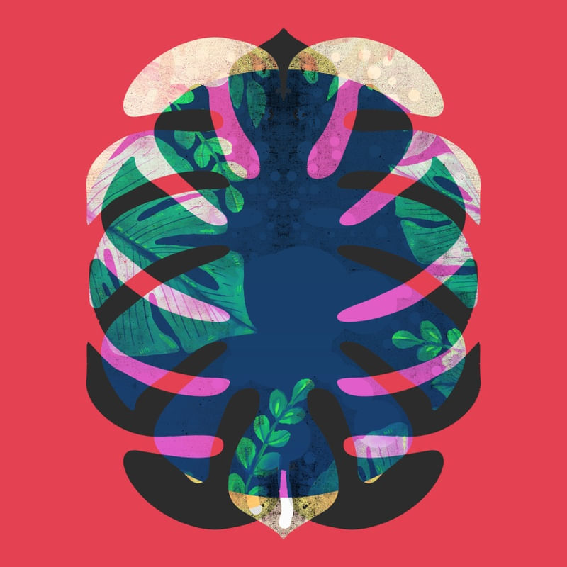 MONSTERA GOLD 038 J SQ