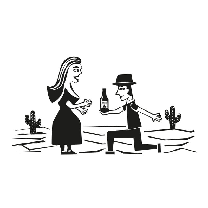 CERVEJA CORDEL XILOGRAVURA