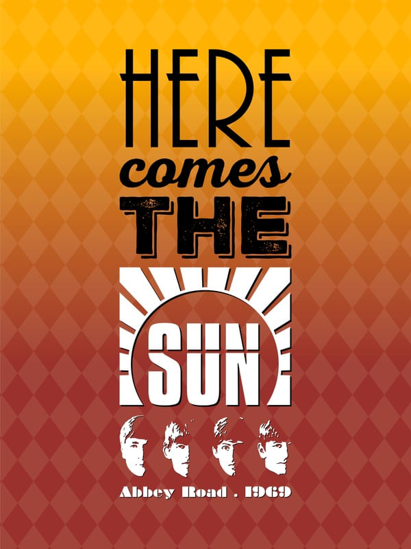 COLEÇÃO BEATLES - HERE COMES THE SUN 1969