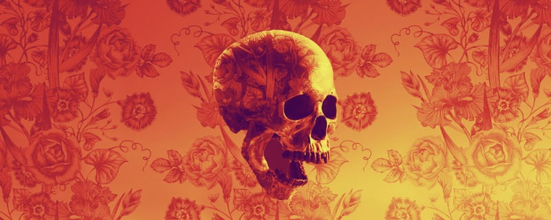 SKULL OF ROSES