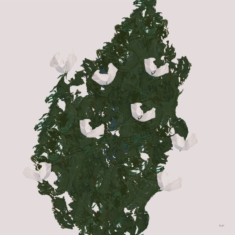COMPOSIÇÃO PLANTA E FLORES