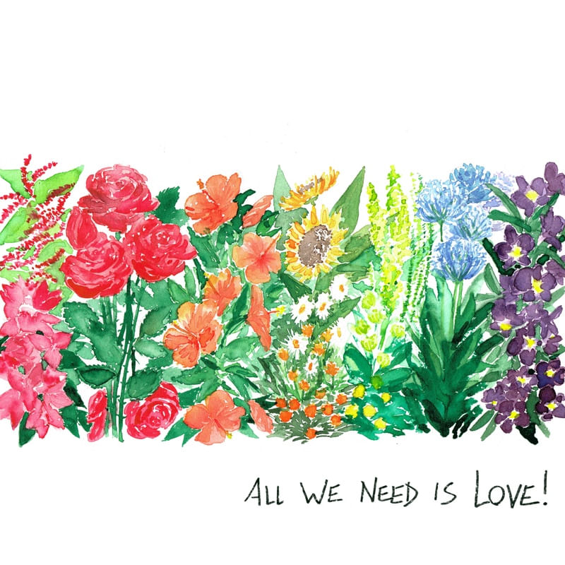 LOVE IS ALL WE NEED! SQUARE