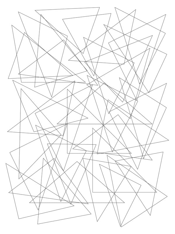 GEOMÉTRICO MINIMALISTA TRIÂNGULOS