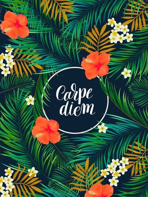 CARPE DIEM FLORES E FOLHAGENS VERDES